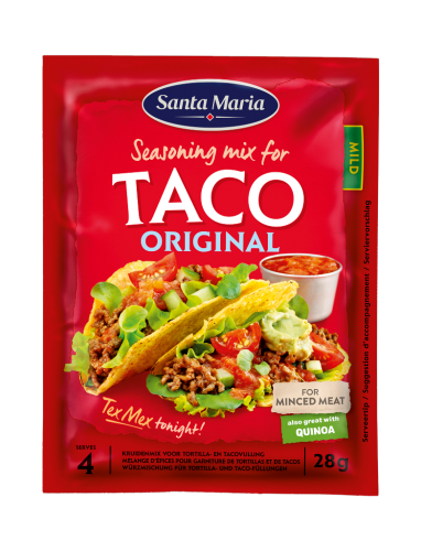 20 28gr Pg Tex Mex Taco Kräutermischung 