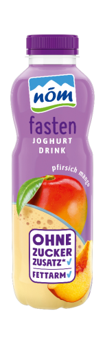 8 0.50l Fl Nöm Fastenjoghurt Drink Pfirsich/Mango 