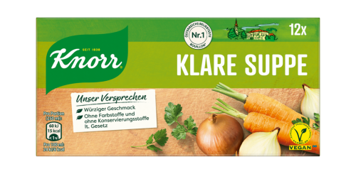 30 150grPg Knorr Klare Suppe Würfel 