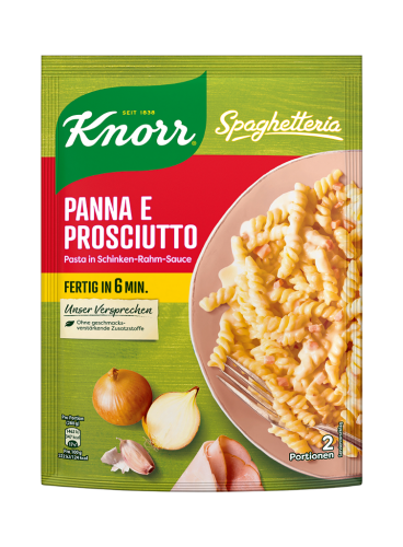 9 166gr Bt Knorr Spagh. Prosciutto e Panna 