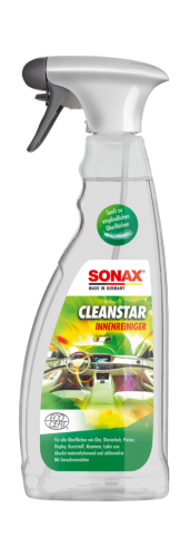 6 750ml Fl Sonax Cleanstar Ecocert Innenreiniger 