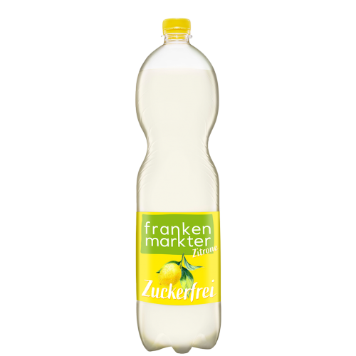 6 1.50l Fl Frankenmarkter Limo Zitrone zuckerfrei PET EWP 