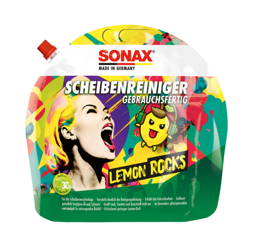 4 3.00L Pg Sonax Scheibenreiniger gebrauchsfertig Lemon Rocks 