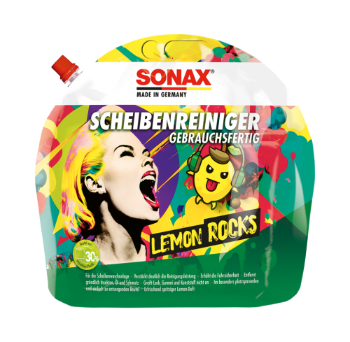 4 3.00l Bt Sonax Scheibenreiniger gebrauchsfertig Lemon Rocks 