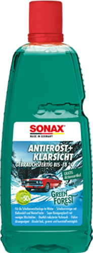 6 1.00l Fl Sonax AntiFrost + KlarSicht gebrauchsfertig bis - 18°C Green Forest Stiglechner Car Wash 