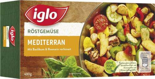 6 400gr Pg TKK iglo Röstgem Mediterra 