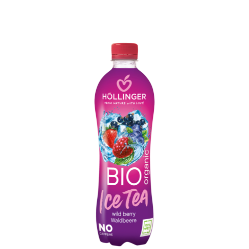 12 0.50l Fl Höllinger BIO Waldbeere Eistee PET 