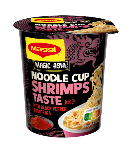 8 64grPg Maggi Instant Nudel Cup Shrimps  