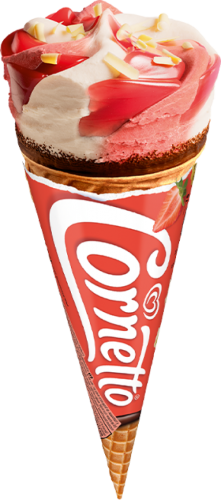 24 125ml Pg TKK Cornetto Erdbeer 