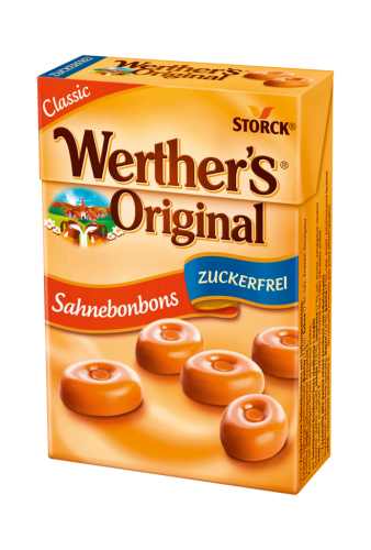 10 42gr Pg Werthers Sahnebonbons zf. 