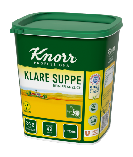 1 1kg Ds Knorr Klare Suppe pflanzlich 