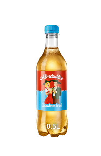 6 0.50l Fl Almdudler Zuckerfrei PET 