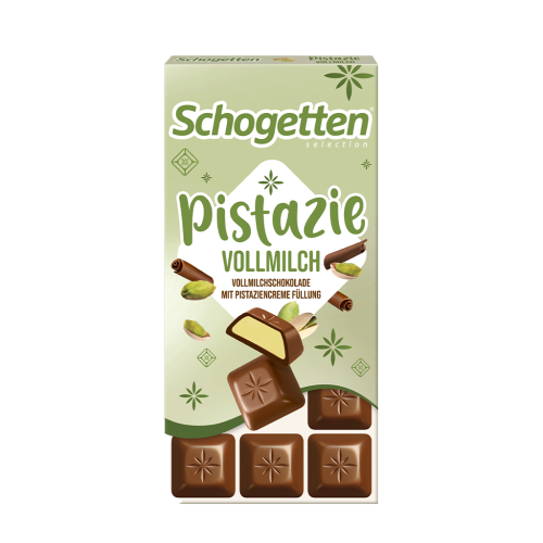 15 100g Ta Schogetten Vollmilch Pistazie 