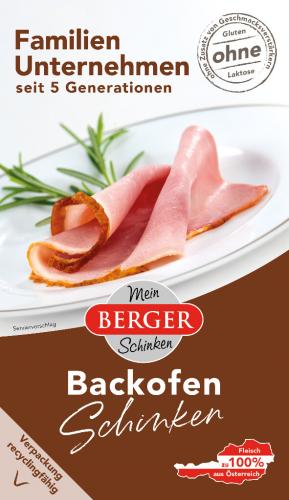 5 100gr Pg Berger Backofenschinken    > 