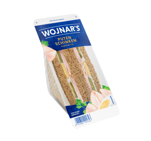 4 150g Pg Wojnar's Putenschinken Sandwich 