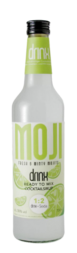 6 0.70l Fl drinx MOJI Mojito Cocktailsirup 30% Vol. EW  
