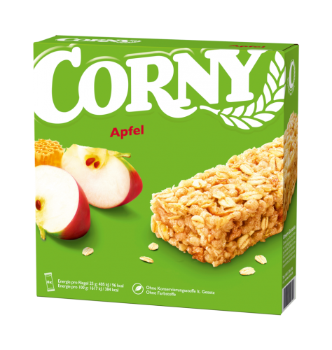 10 6St Pg Corny Apfel 25g 