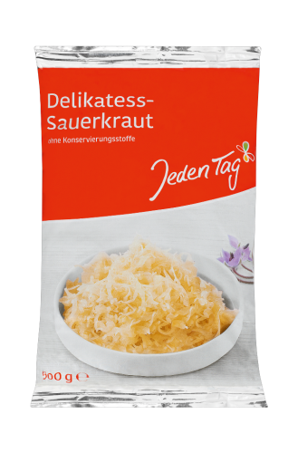 24 500gr Bt Jeden Tag Sauerkraut 