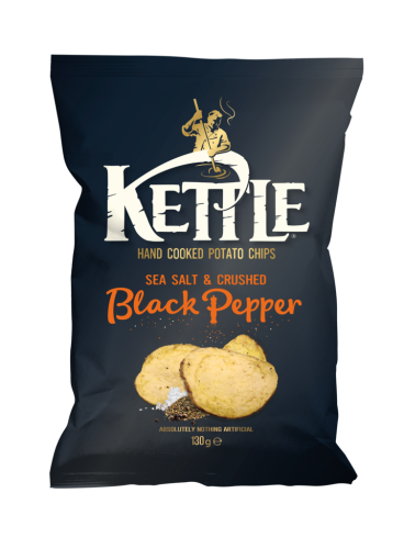18 40gr Pg Kettle Chips Meersalz+Pfeffer 
