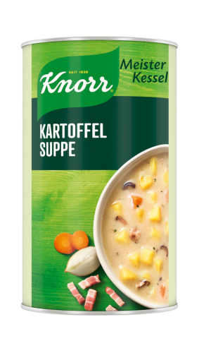 6 500g Ds Knorr Meisterkessel Kartoffelsuppe mit Pilzen 