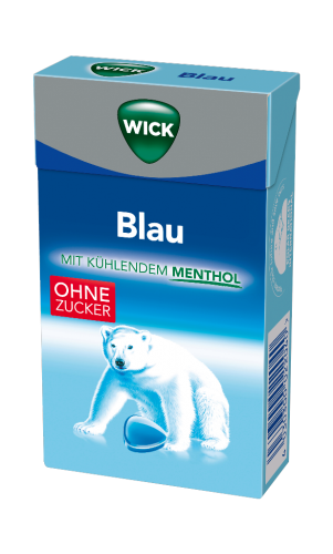 20 46gr Pg Wick Blau zuckerfrei BOX 