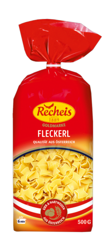 15 500gr Pg Recheis Goldmarke Fleckerl groß 