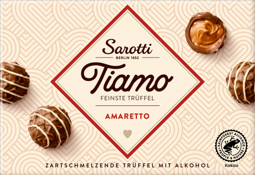 5 125gr Pg Sarotti Tiamo Amaretto Pralinen 