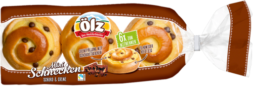 1 300grPg Ölz Mini Schnecken Schoko 