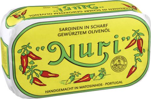 1 125gr Ds Nuri Sardinen scharf(24) > 