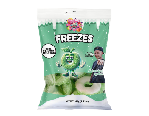 16 40g Bt Chaos Candy Freezes Crunchy Apple Rings 