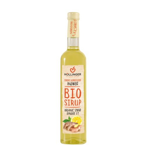 1 0.50l Fl Höllinger BIO Ingwer Sirup 