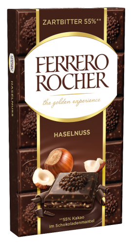 8 90grTa Ferrero Rocher Zartbitter Tafel 