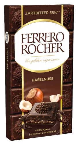 8 90g Ta Ferrero Rocher Zartbitter Tafel 