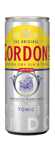 12 0.25l Ds Gordon´s Gin & Tonic Vol. 6,4% EWP 