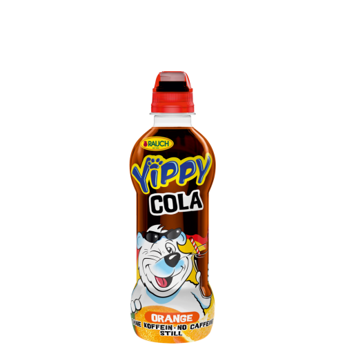 12 0.33l Fl Rauch Yippy Cola Orange (ohne Koffein) PET EWP 