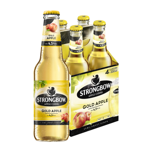 6 4/0.33MP Strongbow Gold Apple  