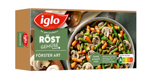 6 400g Pg TKK Iglo Röstgemüse Förster Art 