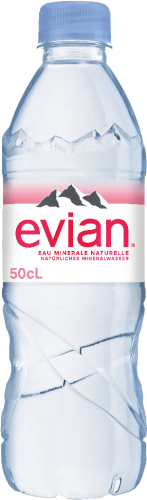24 0.50l Fl Evian Mineralwasser  