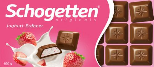 15 100g Ta Schogetten Joghurt Erdbeer 