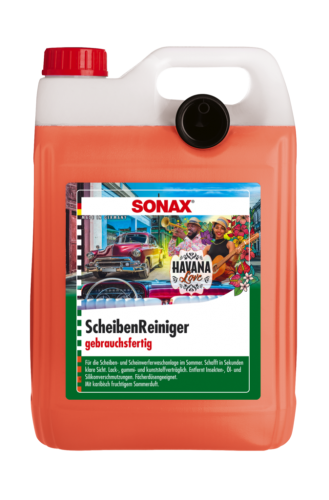 4 5.00l Ka Sonax ScheibenReiniger Havana Love gebrauchsfertig 