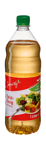 12 1.00l Fl Jeden Tag Tafelessig 5% PET 