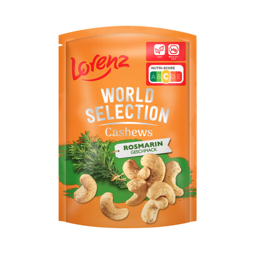 12 90g Pg Lorenz World Selection Cashews Rosmarin 