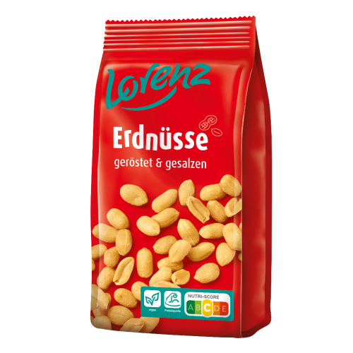 14 175g Bt Lorenz Erdnüsse geröstet & gesalzen 
