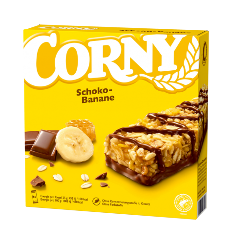 10 6St Pg Corny Schoko-Banane 25g 