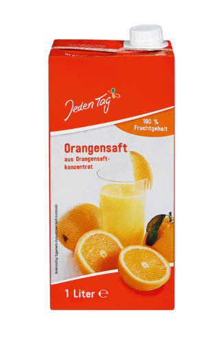 12 1.00lPg Jeden Tag Orangensaft 100% 