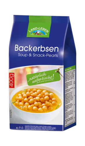 8 400g Pg LandLeben Backerbsen 