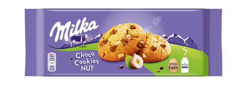 14 168gr Pg Milka Choco Cookie Nut 