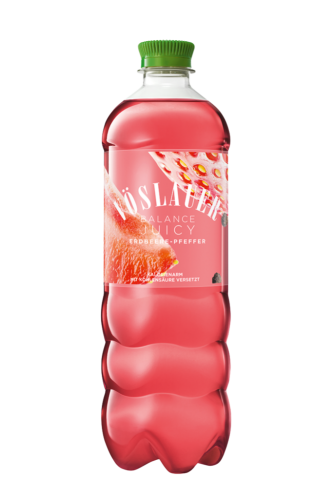 6 0.75l Pg Vöslauer Balance Juicy Erdbeer Pfeffer PET EWP 
