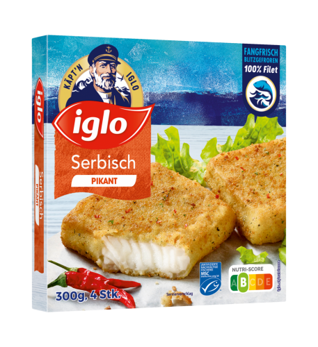 8 300gr Pg TKK Iglo MSC Polardorsch Serbische Art 