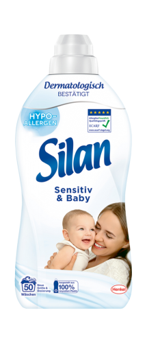 10 1.00l Fl Silan WeichspülerSensitiv 50WG 